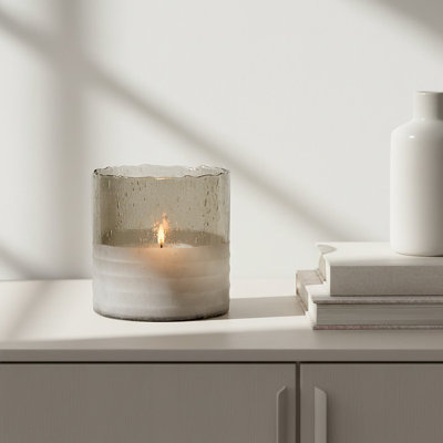 Glass Tabletop Tealight Holder