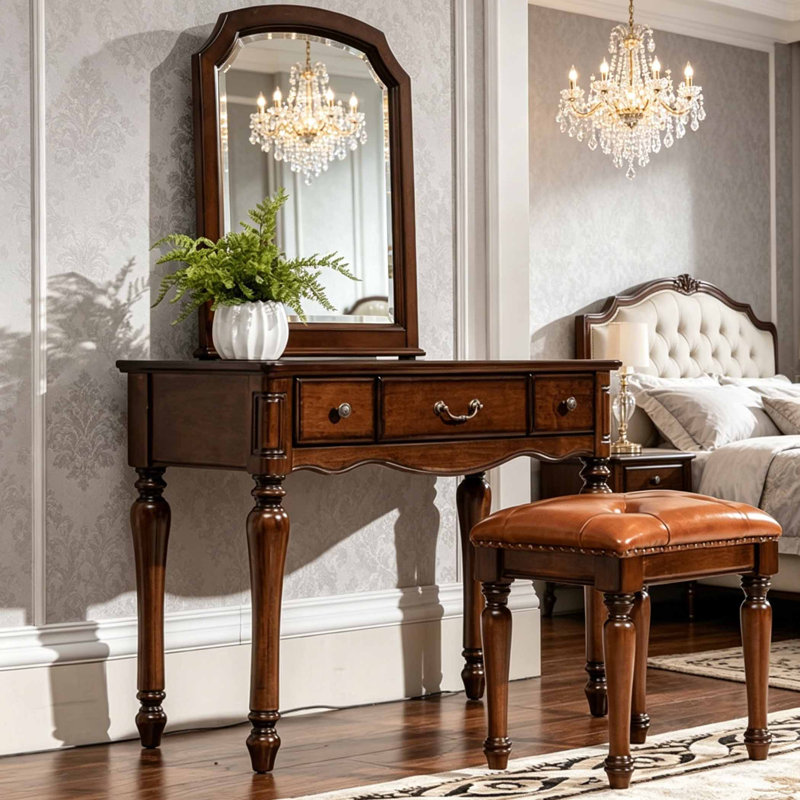 American style luxury indoor dressing table