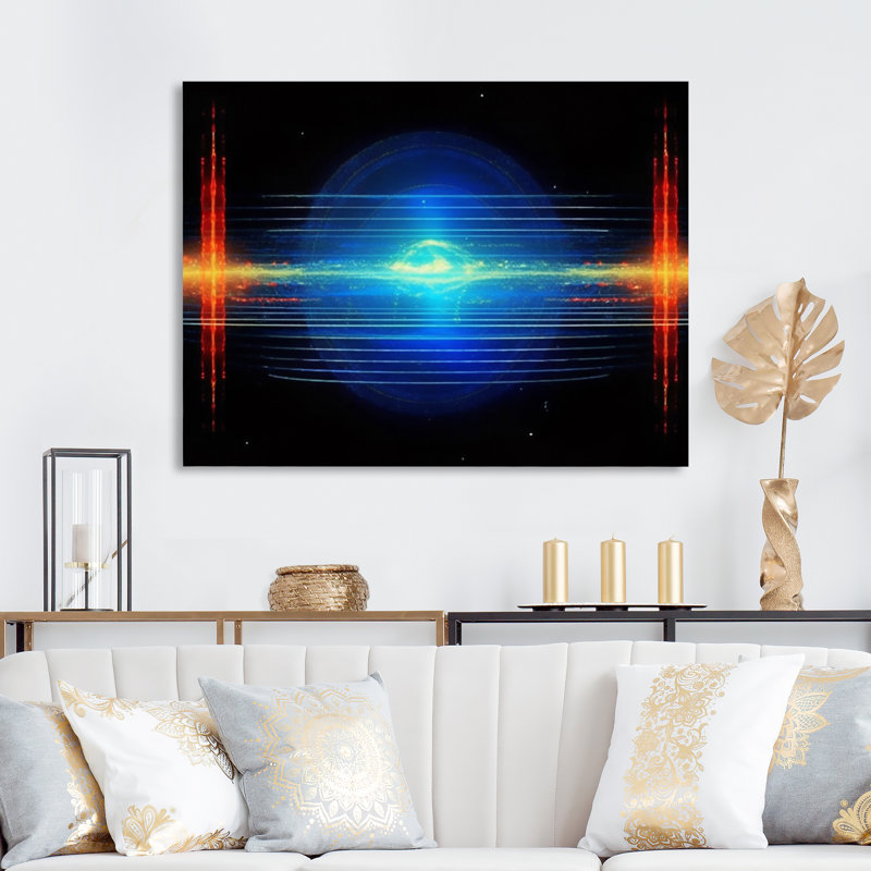 Reproduction d'art sur toile Universal Fre fréquence Cosmic Horizon I - Formes abstraites, H 12 po x l 20 po x P 1 po