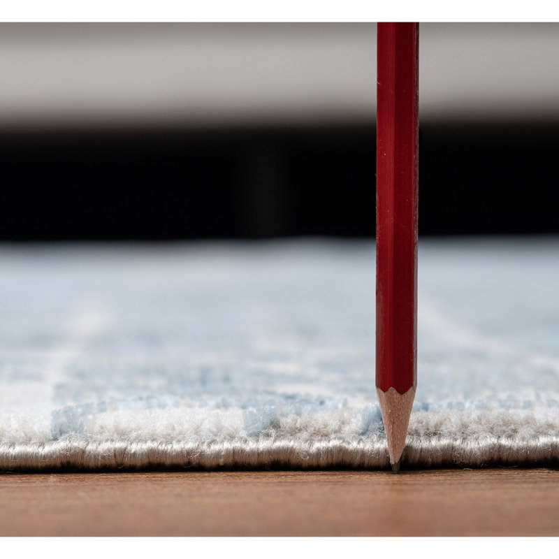 Area Rug, Blue, Runner 2'7" x 7'3"