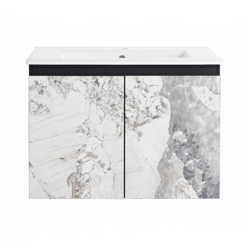 Floating Wall-Mounted Bathroom Vanity