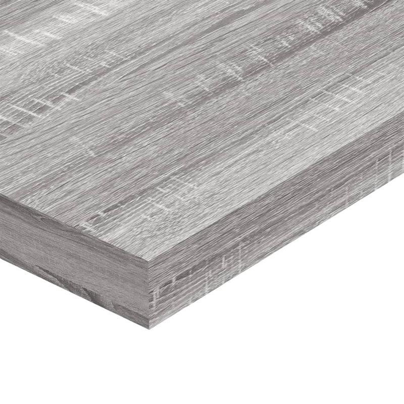 Thresa Bracket Shelf, Grey Sonoma, 0.6 in H × 23.6 in W × 3.9 in D