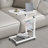 Bed Side Table Standalone Table Height Adjustable Side Table With Wheels-1887511634