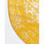 Tapis jaune tissé à la reine Reine-531664515