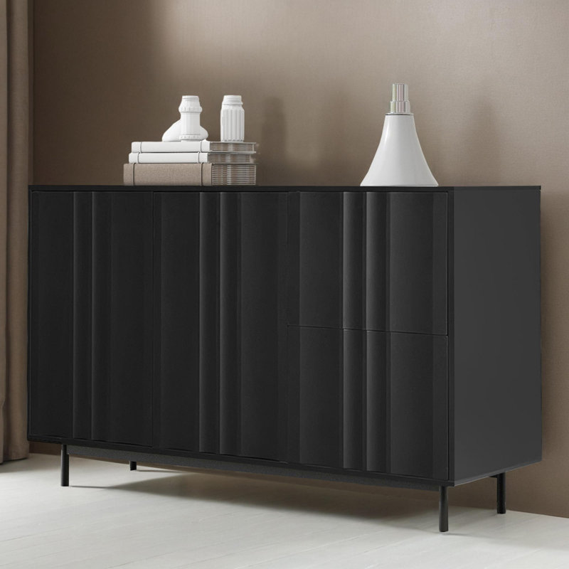 Buffet 47 po, Noir