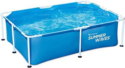 Resin Rectangle Frame Set Pool 201cm H x 150cm W x 201cm L