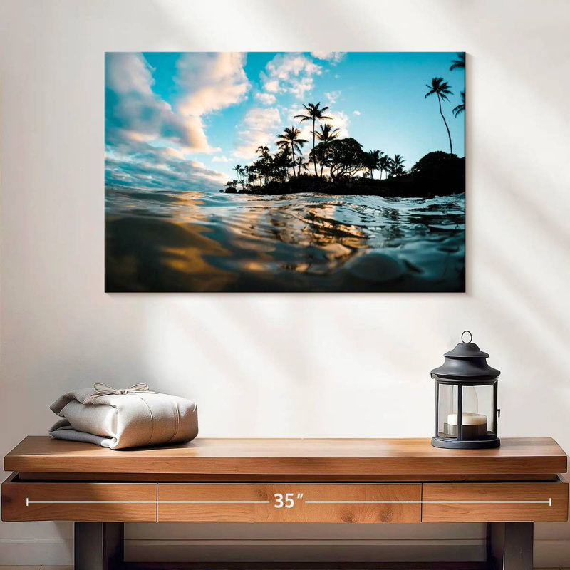 Gillard Maui, Hawaii, paysage marin, H 16 po x l 24 po