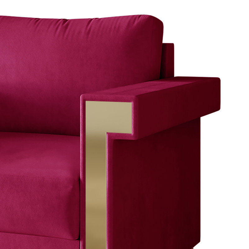 Snaresbrook 76.57'', Dark Pink