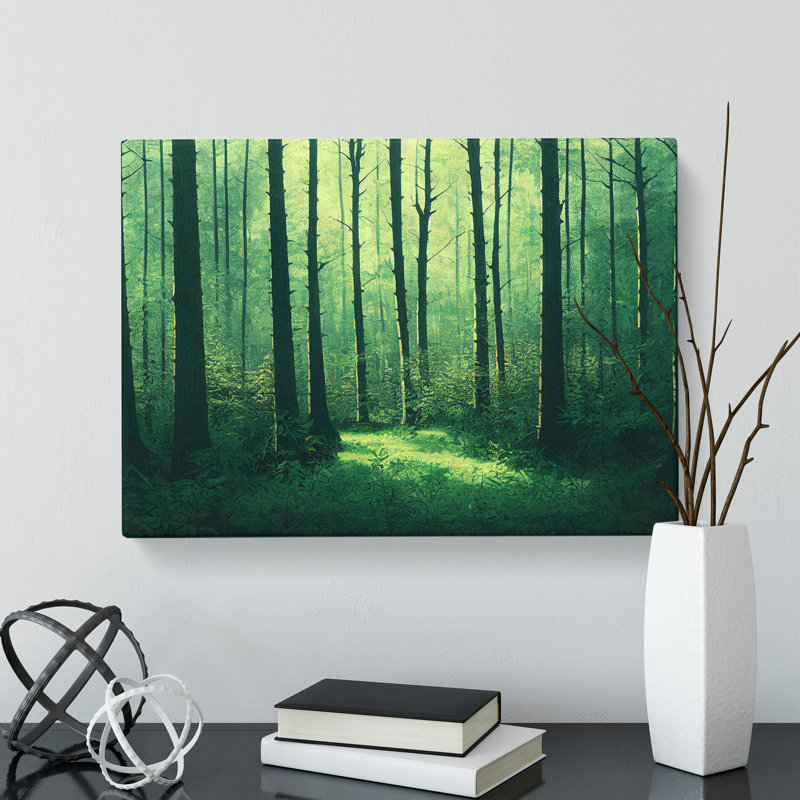 Quirky Forest - Wrapped Canvas