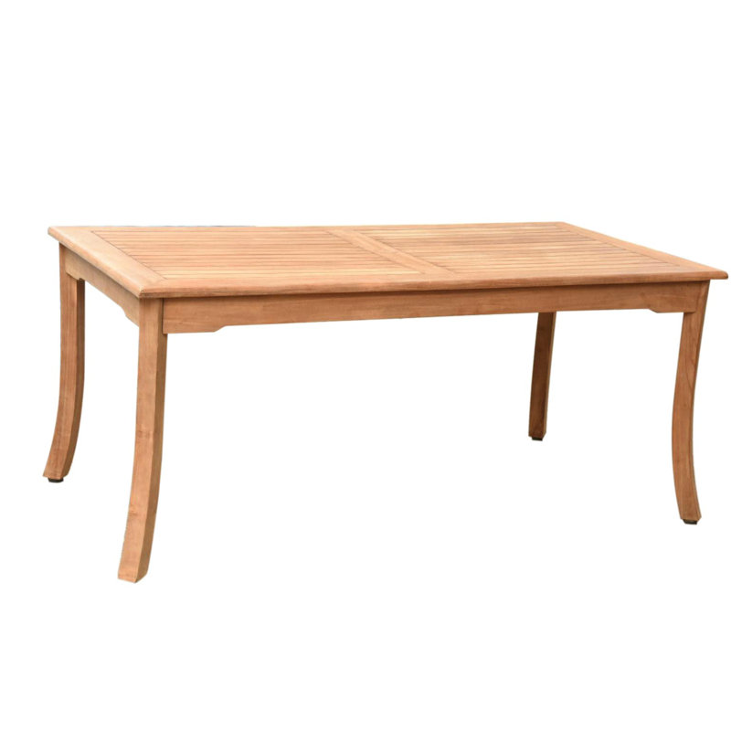 Osborne Outdoor 5 - Piece Teak Dining Set, 30" H x 83" L x 36" W, 6