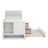 Twin Size Daybed, Wood Sofa Bed Frame With Trundle And Versatile Storage Arms-1156105843
