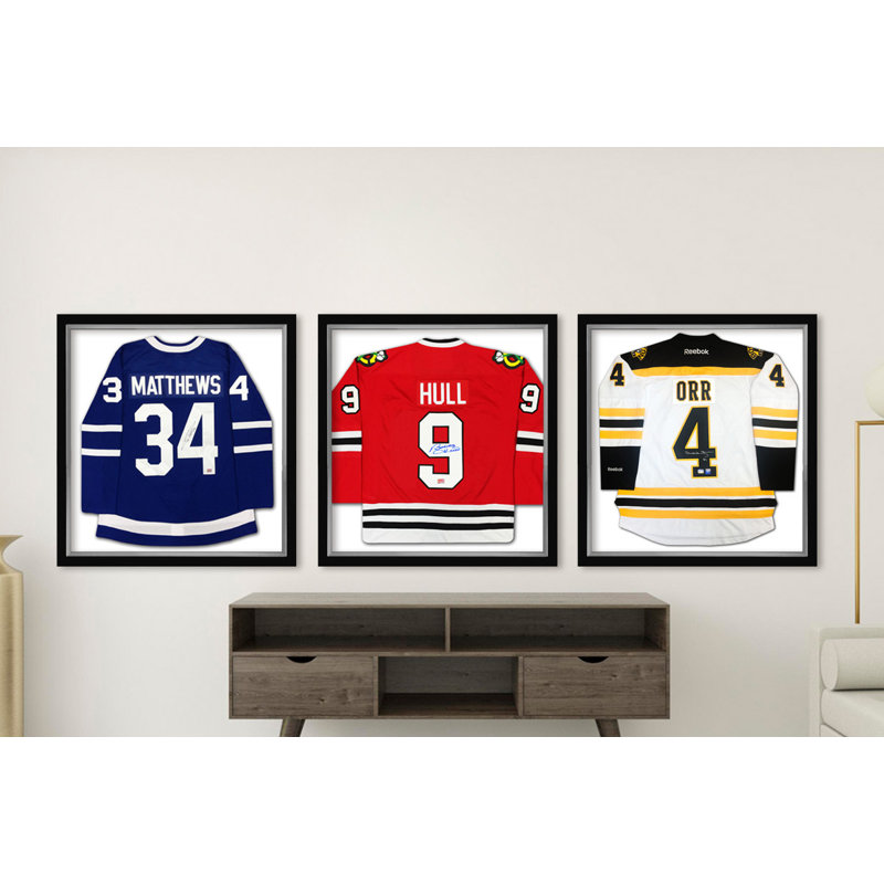 Maillot blanc des Canadiens de Montréal autographié Jean Beliveau - collection signée NHL Hockey Memorabilia (taille L ou XL)