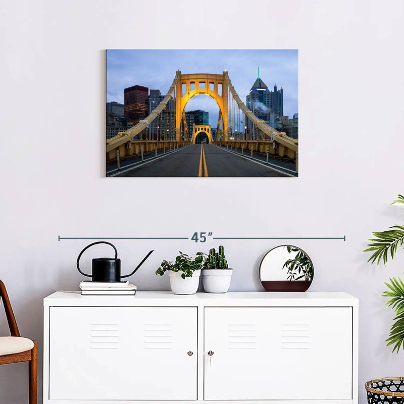 Mehar Roberto Clemente Bridge, 20" H x 30" W