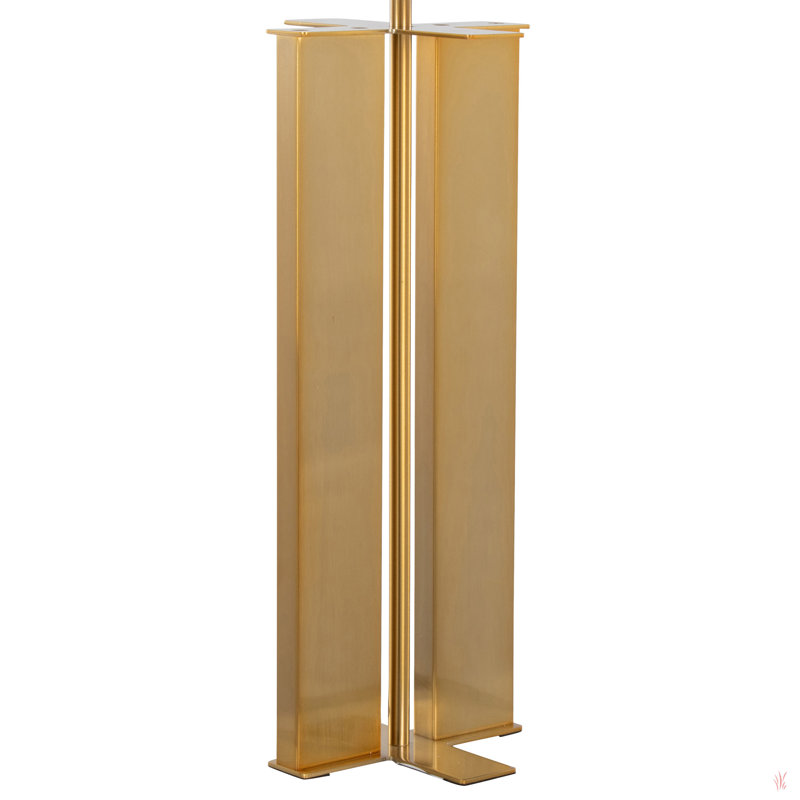 Cosmo 28" Metal Table Lamp, Gold