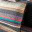 Housse de lit de jour réversible 6 pièces, rayures multicolores, matelas simple, housse, jupe de lit, 3 taies décoratives, coussin décoratif, 6 pièces lavables, ajustement du matelas, 1 machine