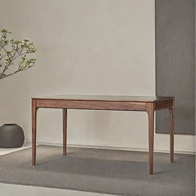 New Chinese rectangular solid wood dining table