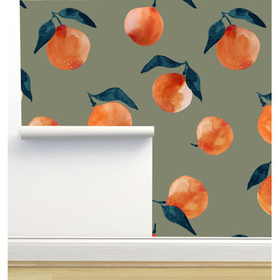 Rouleau de papier peint L 12 pi x l 2 pi Erin Kendal Designs