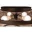 Rustic Lodge 4 - Light Flush Mount