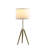 Adjustable Tripod Table Lamp With LED, Elegant Design And Soft Light