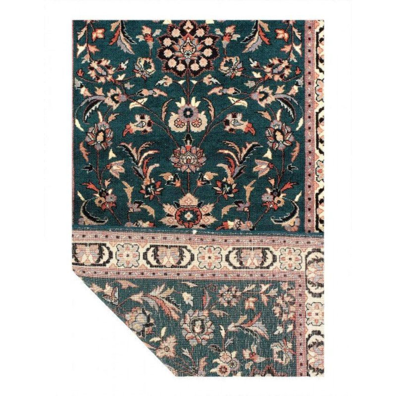 Walida Oriental Area Rug in Green