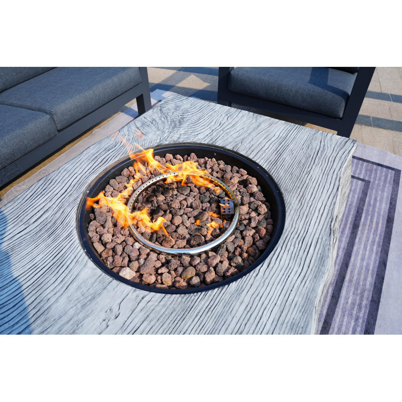 7 - Person Patio Conversation Set with Cushions