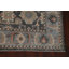 Tapis oriental bleu / noir en laine