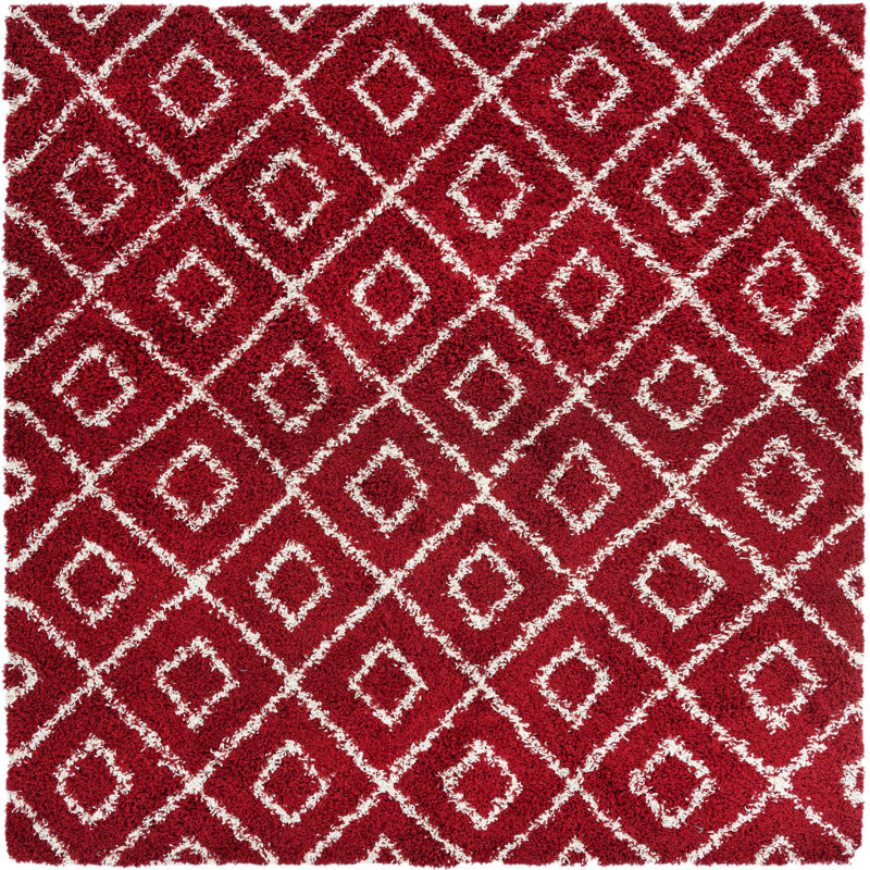 Assata Geometric Indoor Rug, Square 7'10"
