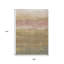 Tapis extérieur lavable abstrait brun clair et beige 9 pi x 12 pi