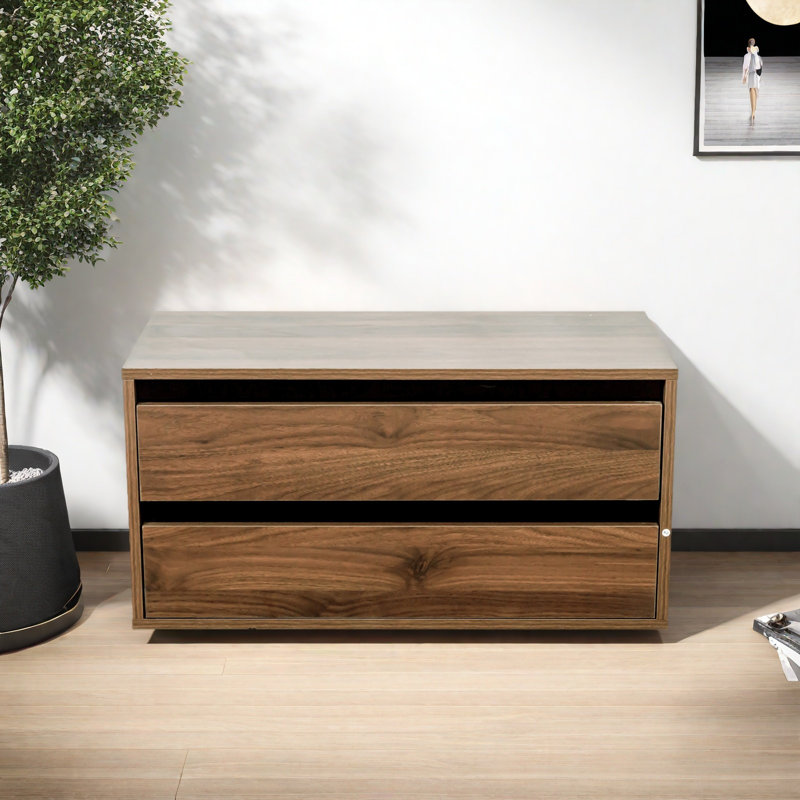 2 Drawer Stackable Storage Cabinet