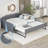 Upholstery Daybed With Trundle And USB Charging