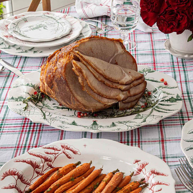 Country Estate Winter Frolic Platter