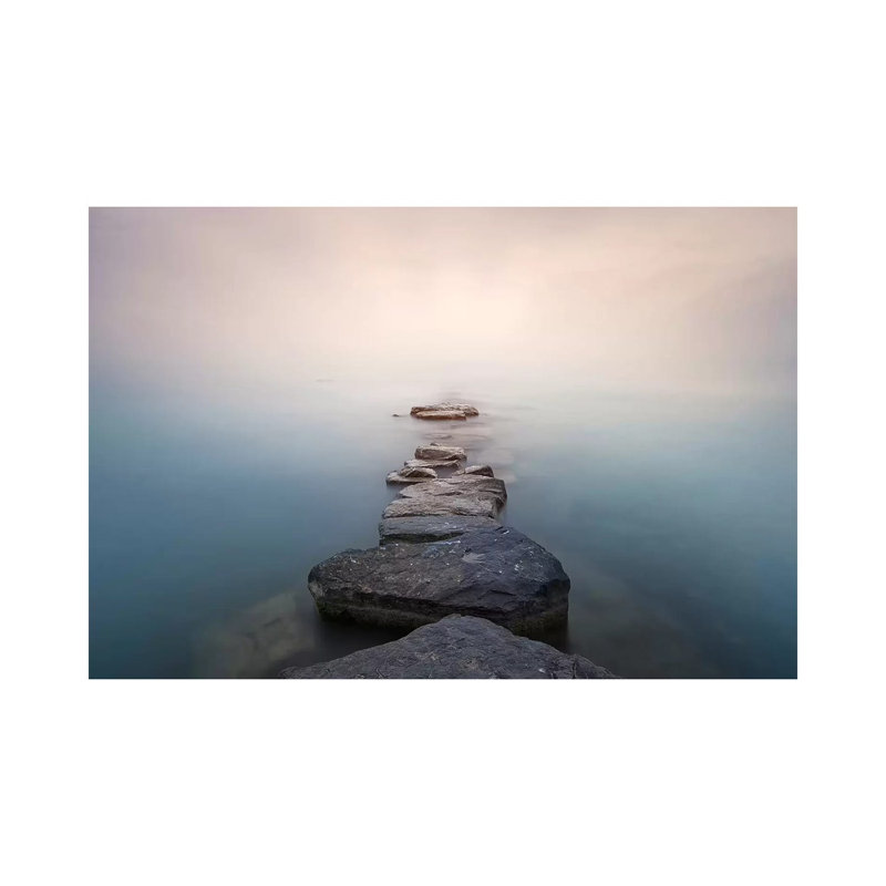 Stones by Joaquin Guerola - Wrapped Canvas Gallery-Wrapped Canvas Giclée, 20.32 cm H x 30.48 cm W