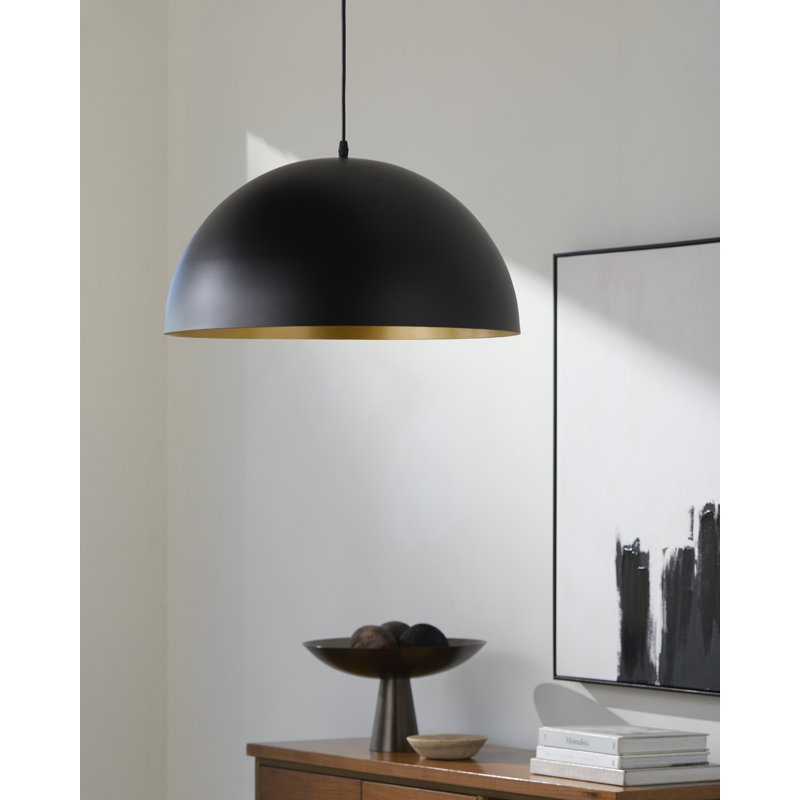 Amil Pendant, Black