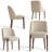 Upholstered Solid Wood Dining Chair-842358114