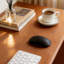 Bureau rectangulaire en bois massif cerisier-295852879