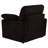 Collins Upholstered Power Recliner Chair Chocolate Brown-128870357