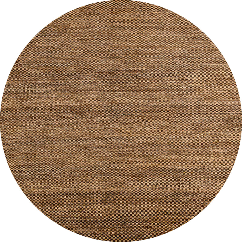 Tapis abstrait moderne 4701, Rond 6 pi