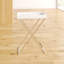 Kline Tray Top Cross Legs End Table-27309136-27309137
