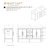 60" Double Bathroom Vanity Set-94811332-94811328