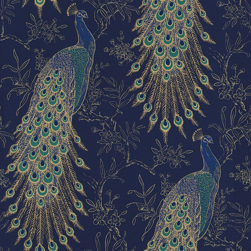 Rogan 10.05m x 53cm Metallic Finish Wallpaper Roll