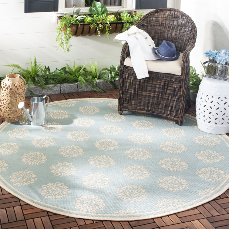 Kirklin Hand Woven Indoor / Outdoor Area Rug