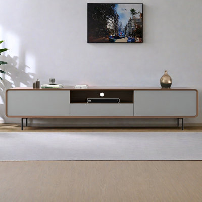 Modern Minimalist Style Wood TV Stand
