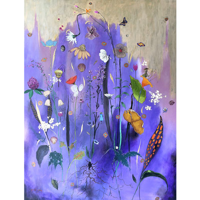The Secret World Of Botanicals Painting by Natalie Levine