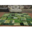 Tapis vert patiné 8 x 10