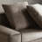 Coffee 100% Polyester Modular Sofa cushion couch-108607845-108607848