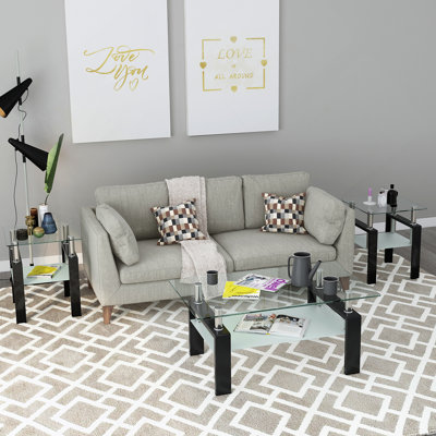 Tea Table Coffee Table End Table, Square Table For Living Room