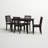Ailise 4 - Person Four Leg Dining Set-294882696