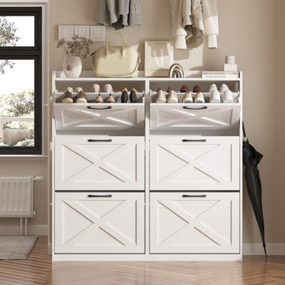 Large Shoe Storage Cabinet