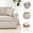 Sonya Rolled Arm Slipcover Sofa-672684721