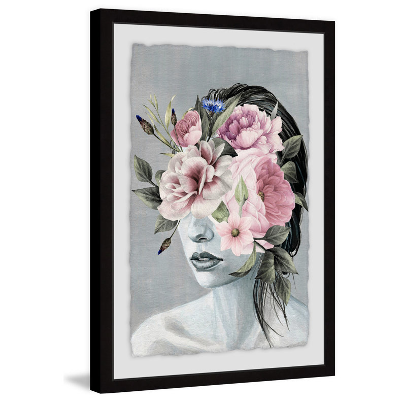 Longing Beauty II 1 Piece Single Picture Frame Wall Art, 91 cm H x 61 cm W x 4 cm D